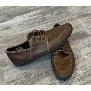 Call It Spring Shoes Mens 9 Casual Oxford Sneaker Chukka Lace Up Classic Brown